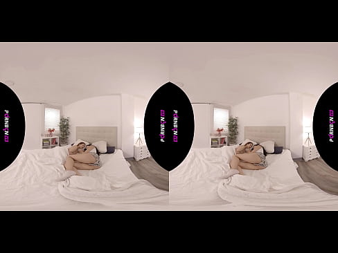 ❤️ PORNBCN VR Deux jeunes lesbiennes se réveillent excitées dans la réalité virtuelle 4K 180 3D Geneva Bellucci Katrina Moreno ❤️ Bella porno à noi
